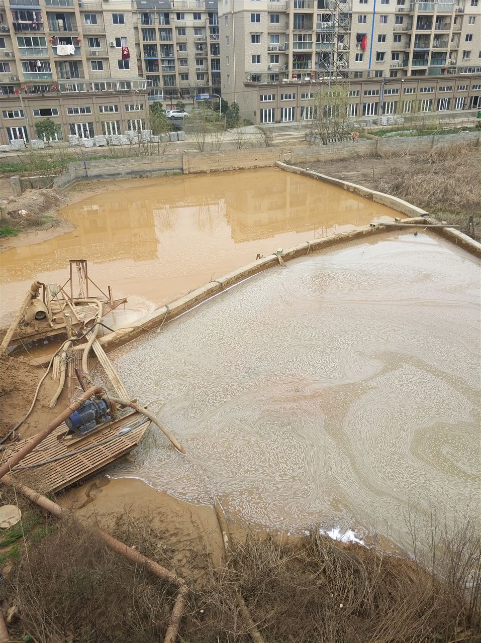 葫芦岛沉淀池淤泥清理-厂区废水池淤泥清淤